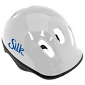 Youth White Bicycle Helmet